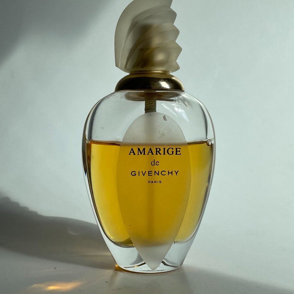 Givenchy Amarige Women’s Bath & Body Bottle in Gold and Clear